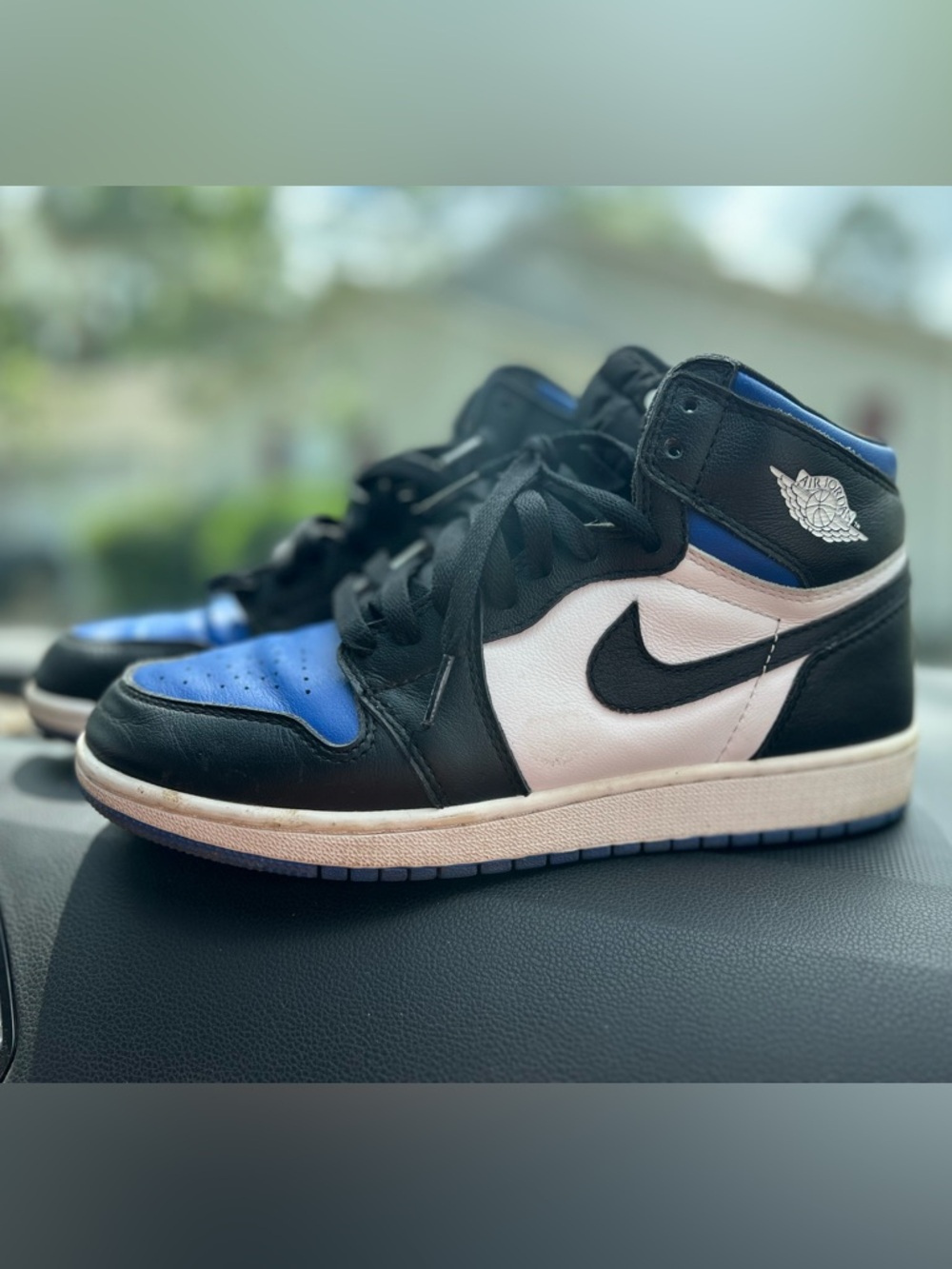 Nike Air Jordan 1 Retro High OG 'Royal Toe’ 7Y